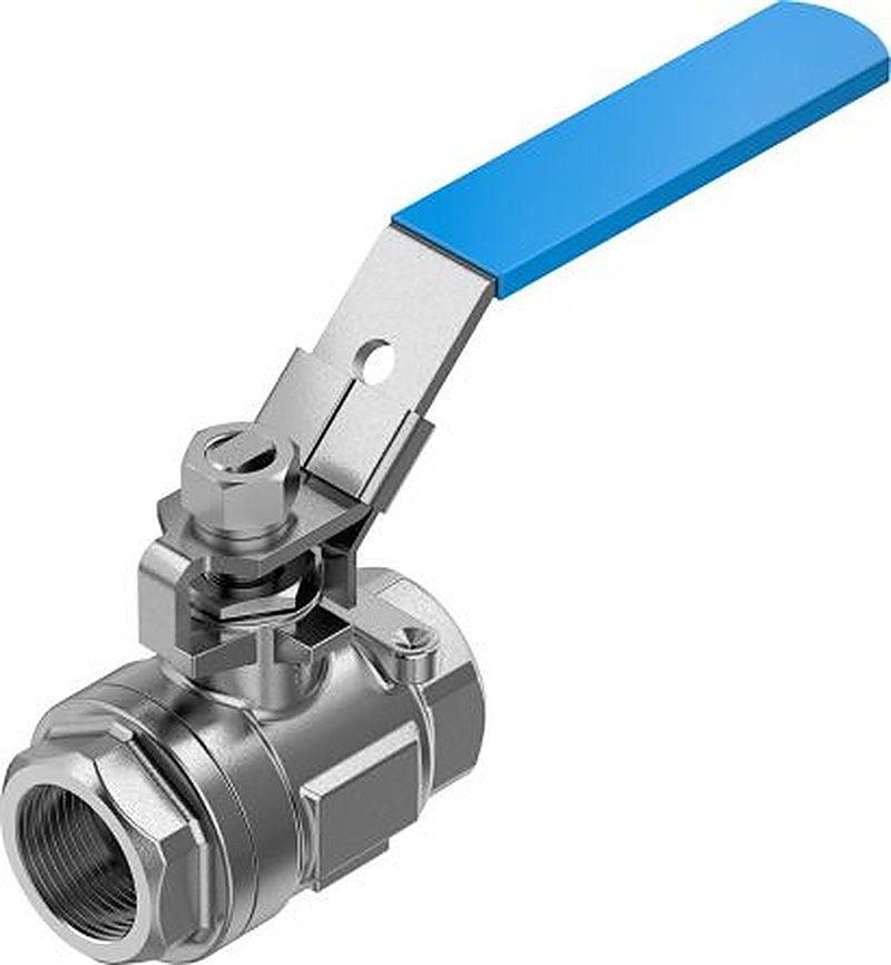 Festo Stainless Steel Threaded, NPT, Ball Valve, NPT