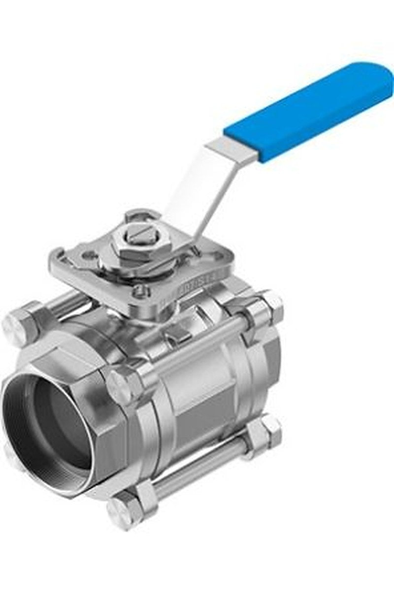 Festo Stainless Steel Flange Welded Ball, NPT 63 bar, Ball Valve