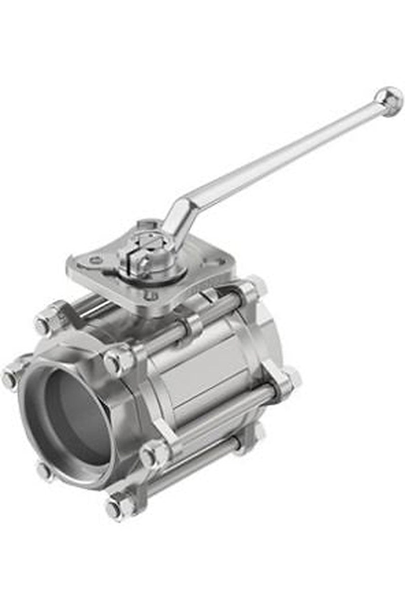 Festo Stainless Steel Flange Welded Ball, NPT 63 bar, Ball Valve