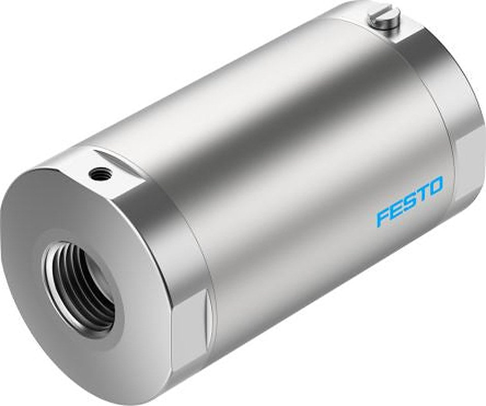 Festo VZQA-C-M22C-15-S5S5-ALV4E-6-E Series Pneumatic Pinch Valve, 3412425, Inlet Female, Outlet Female