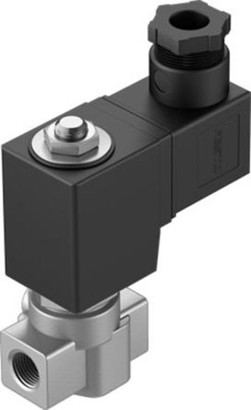 Festo Solenoid Valve - 2/2 Closed Monostable Electric NPT VZWD-L-M22C-M-N14-10-V-1P4-90-R1  Series 24V
