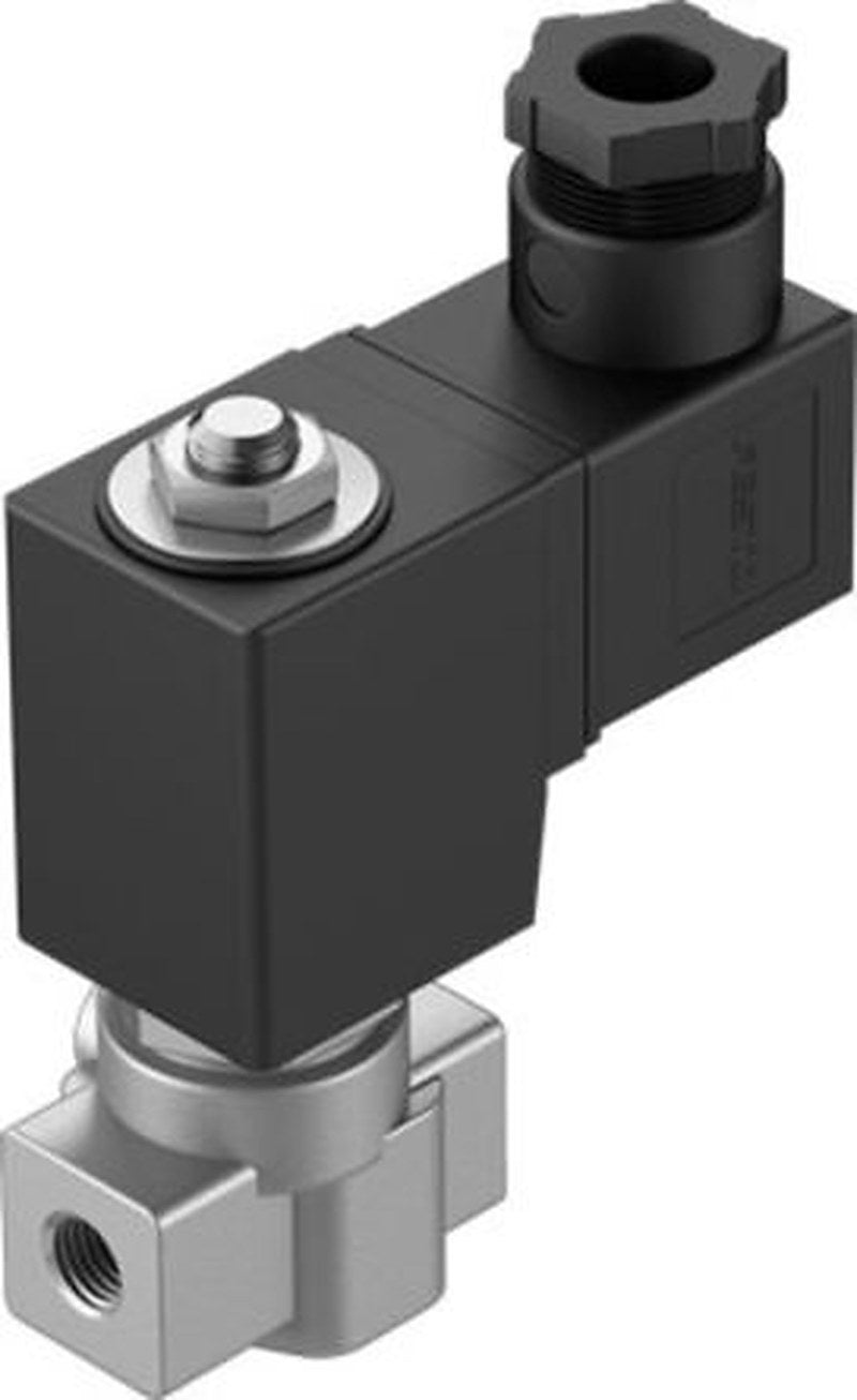 Festo Solenoid Valve - 2/2 Closed Monostable Electric NPT VZWD  Series 24V