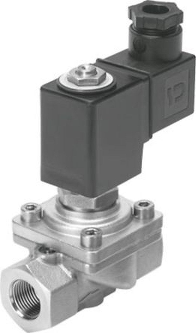Festo Solenoid Valve - 2/2 Closed Monostable Electric NPT VZWF  Series 110V