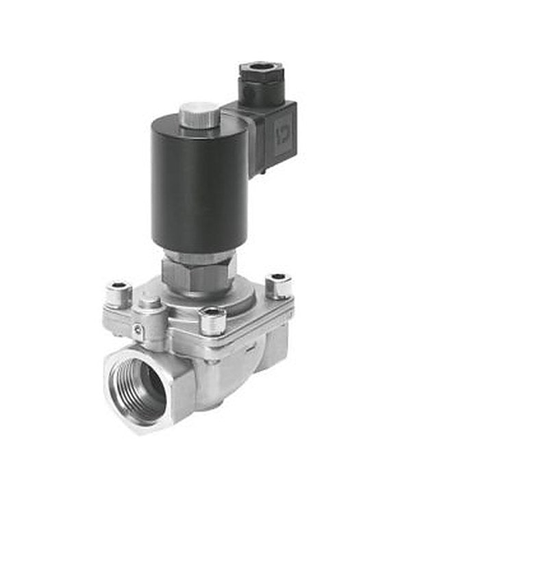Festo Solenoid Valve - 2/2 Closed Monostable Electric NPT VZWF  Series 230V