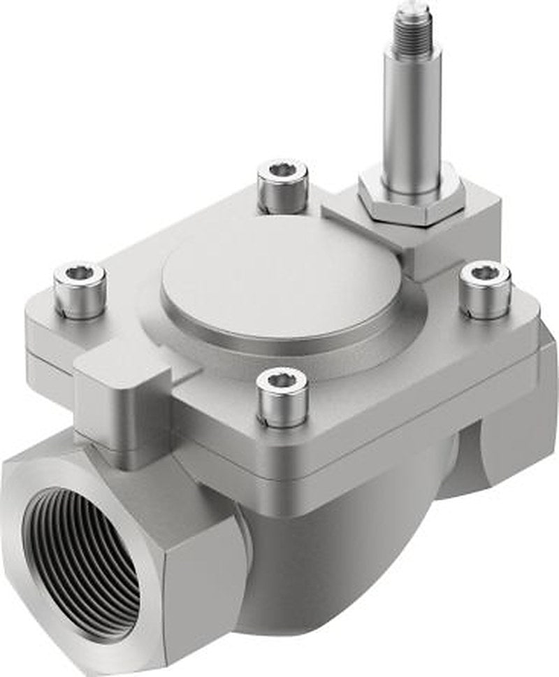 Festo Solenoid Valve - 2/2 Closed Monostable Electric G VZWM-L-M22C-G114-F5-R1 Series 24V