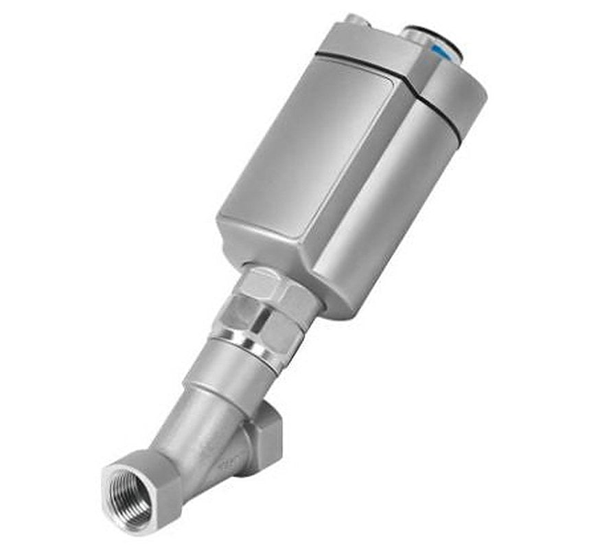 Festo Angle Seat type Pneumatic Actuated Valve, 10 bar, G, Female 1/8 in
