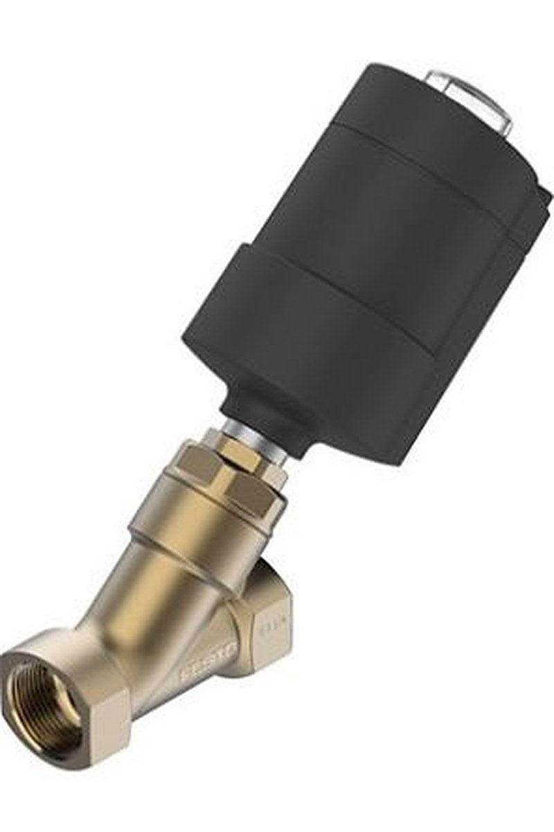 Festo Angle Seat type Pneumatic Actuated Valve, 0.7 Mpa 1-1/4 in