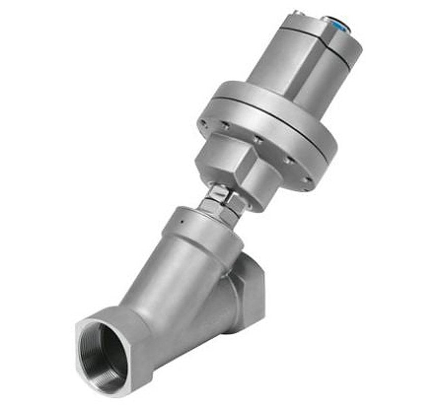 Festo Angle Seat type Pneumatic Actuated Valve, 7, NPT