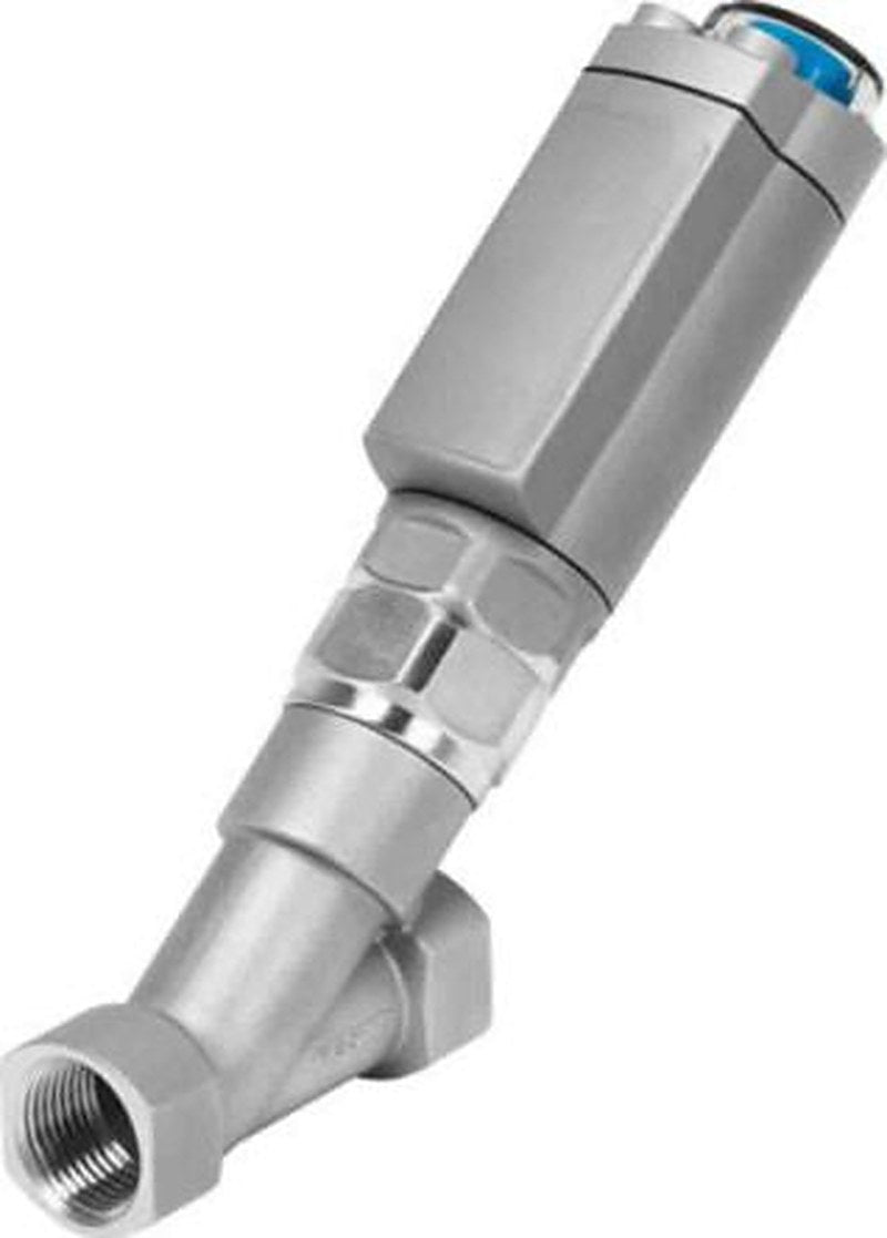 Festo Angle Seat type Pneumatic Actuated Valve, 10 bar, G, Female 1/8 in