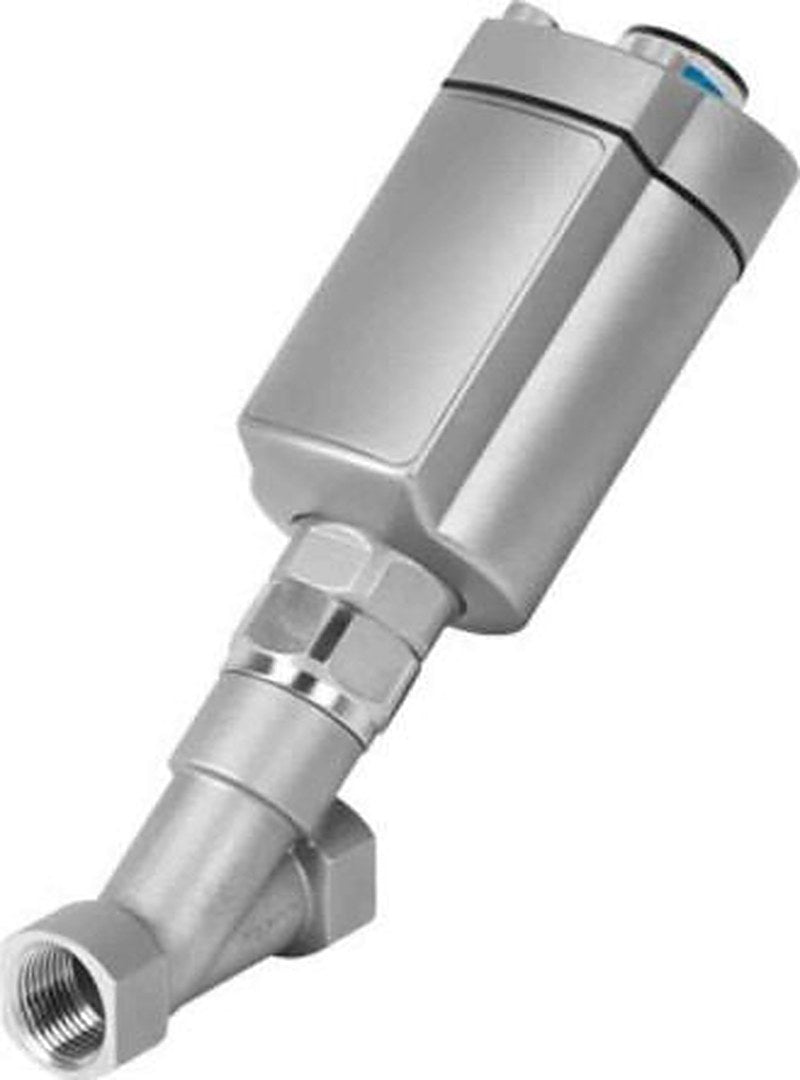 Festo Angle Seat type Pneumatic Actuated Valve, 10 bar, G, Female 1/8 in