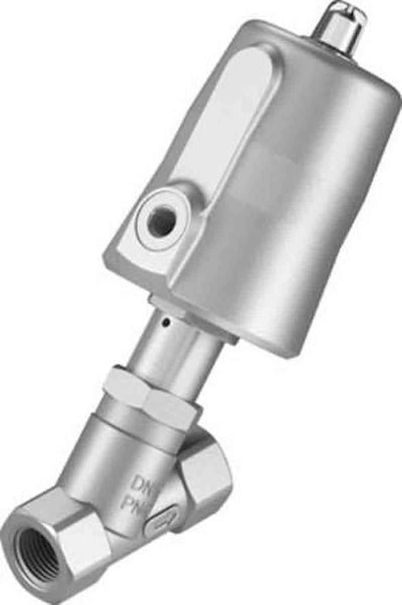 Festo Angle Seat type Pneumatic Actuated Valve, 40 bar, NPT, Female NPT1⁄2