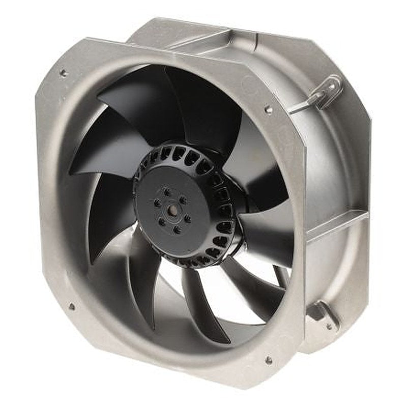 ebm-papst W2E200H Series Axial Fan, 230V ac, 935 m³/h, 64 W, 0.36 A Max, IP22 225 mm, 225mm, 80 mm