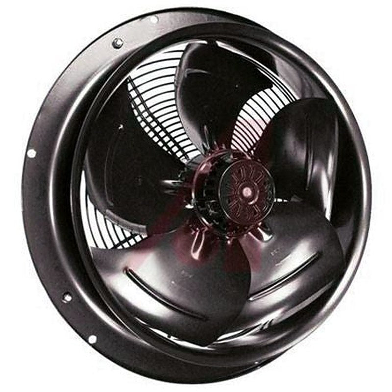 ebm-papst W4D350 Series Axial Fan, 230V ac, 400 V ac, 2870 m³/h, 145 W, 680 mA Max, IP44 150 mm, 80mm, 80 mm