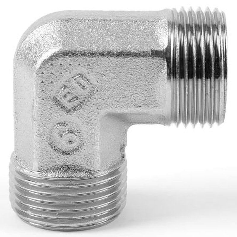 Parker WAS18L Hydraulic Fitting Male Metric, 24 °, Steel