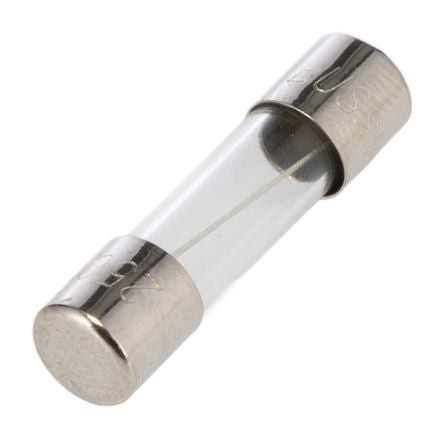 Eaton 10A F Glass Cartridge Fuse, 6.3 x 25 mm