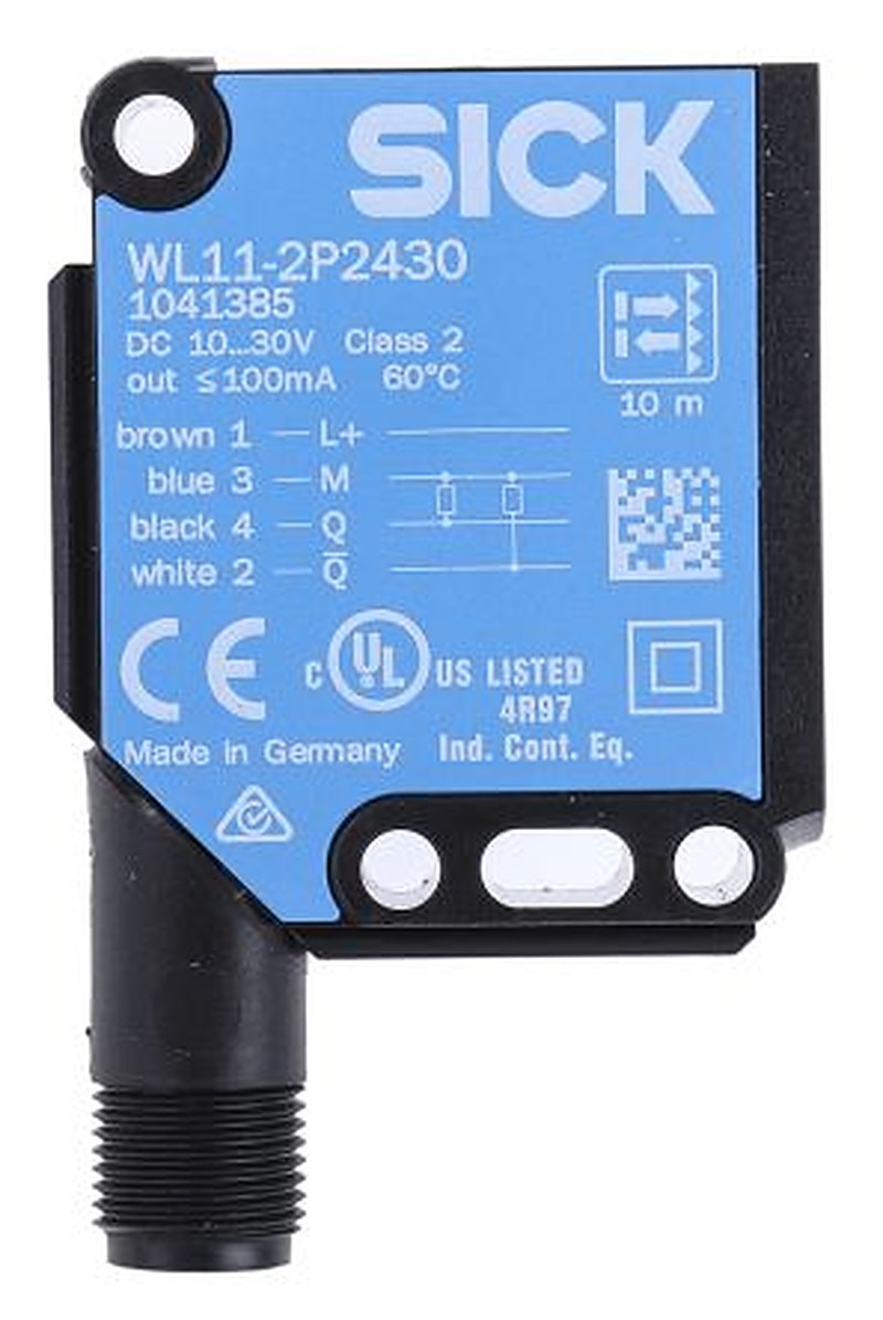 SICK Retroreflective Photoelectric Sensor, Rectangular Sensor