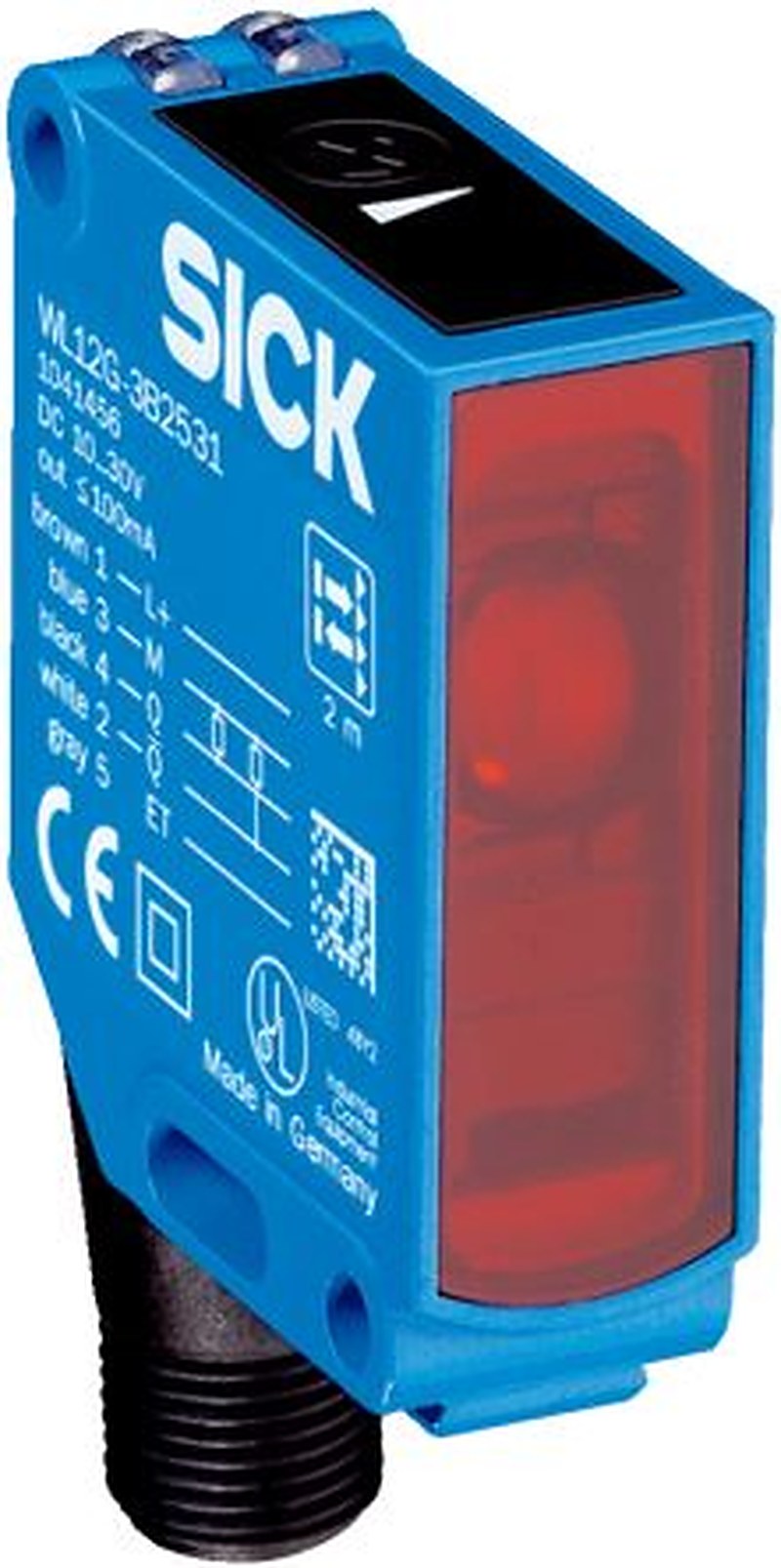 SICK Retroreflective Photoelectric Sensor, Rectangular Sensor
