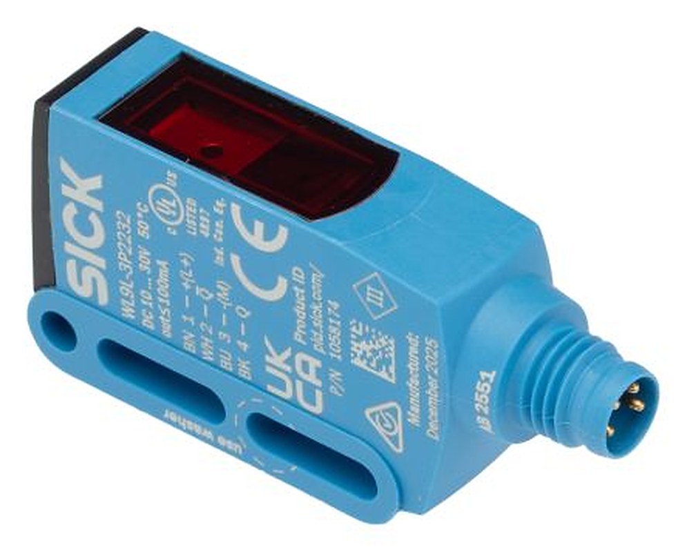 SICK Retroreflective Photoelectric Sensor, Block Sensor