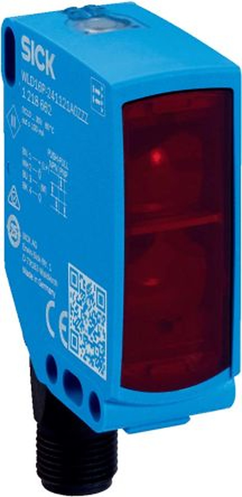 SICK Polarised Retro Reflection Photoelectric Sensor, Block Sensor