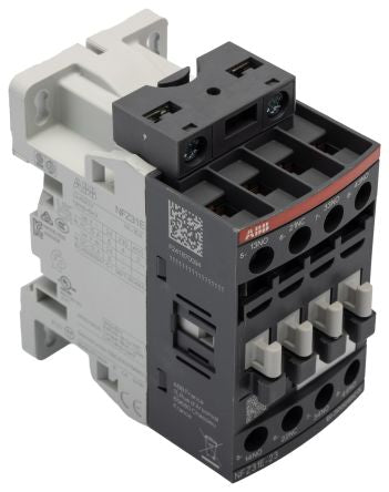 ABB NFZ31E-23 Contactor Relay, 100V, 250 V Coil, 4-Pole, 4 A 24V, 250 V, 3 NO/1 NC, 250V dc
