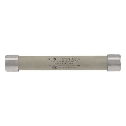 Eaton 3A Ceramic Cartridge Fuse, 21 x 142 mm