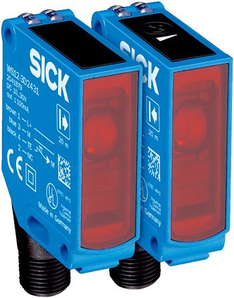 SICK Through Beam Photoelectric Sensor, Block Sensor