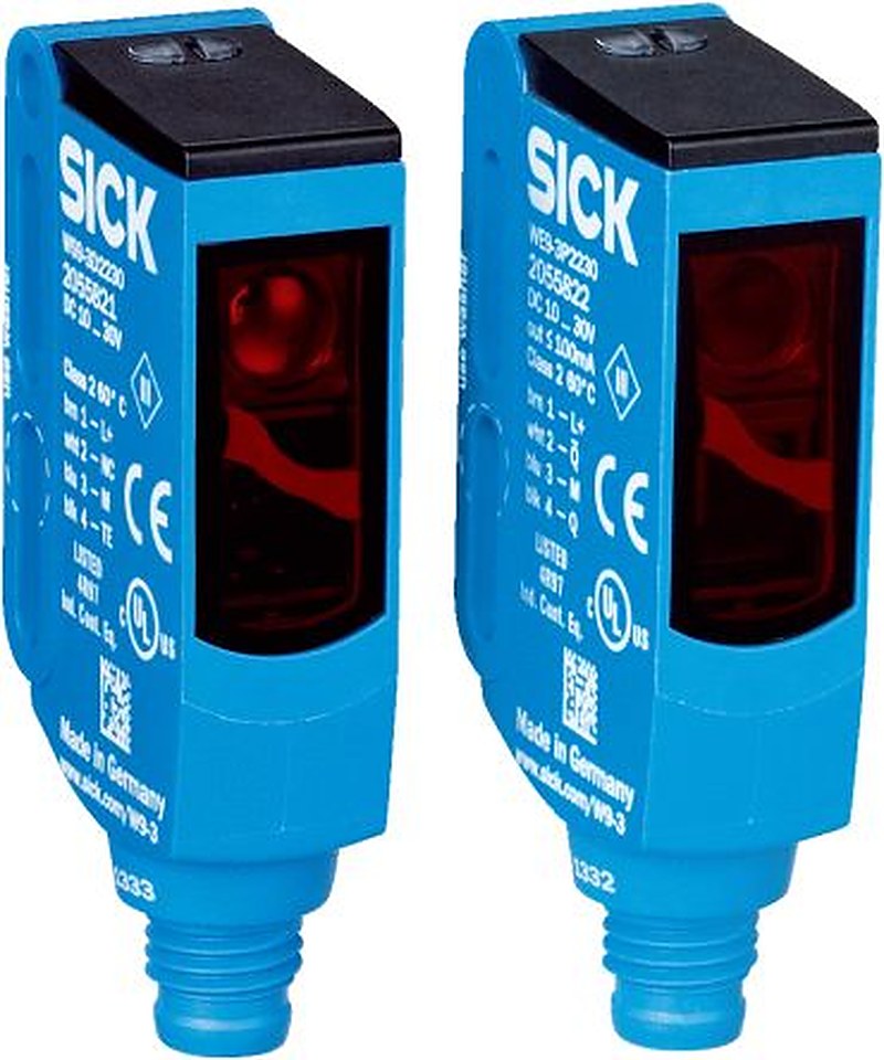 SICK Through Beam Photoelectric Sensor, Block Sensor