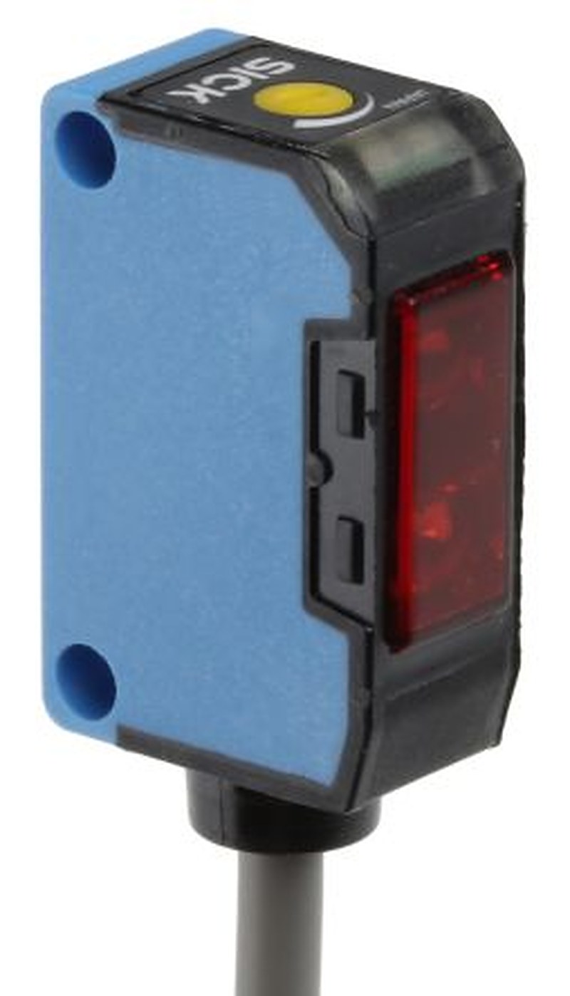 SICK Background Suppression Photoelectric Sensor, Rectangular Sensor