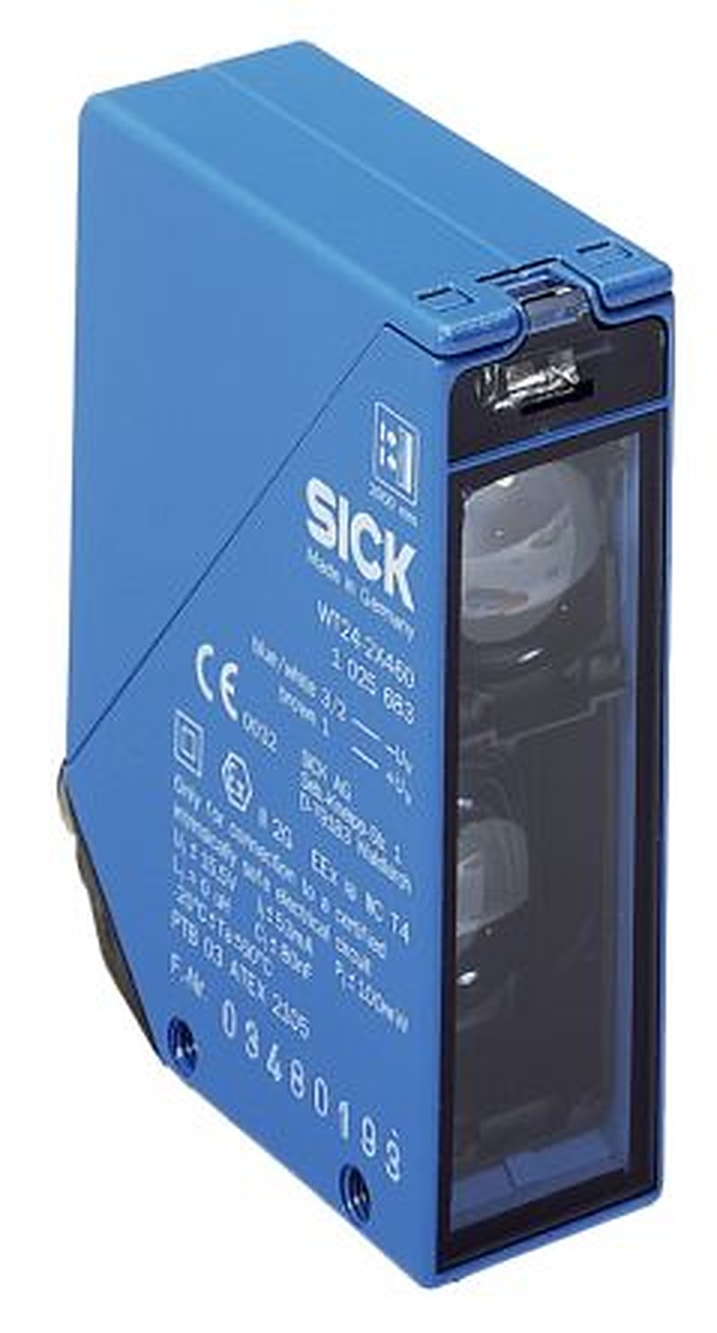 SICK Background Suppression Photoelectric Sensor, Block Sensor