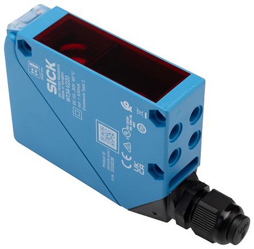 SICK Background Suppression Photoelectric Sensor, Rectangular Sensor