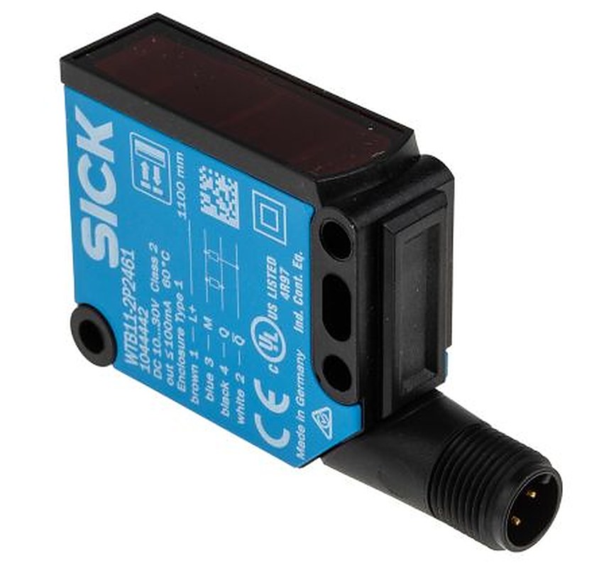 SICK Background Suppression Photoelectric Sensor, Block Sensor