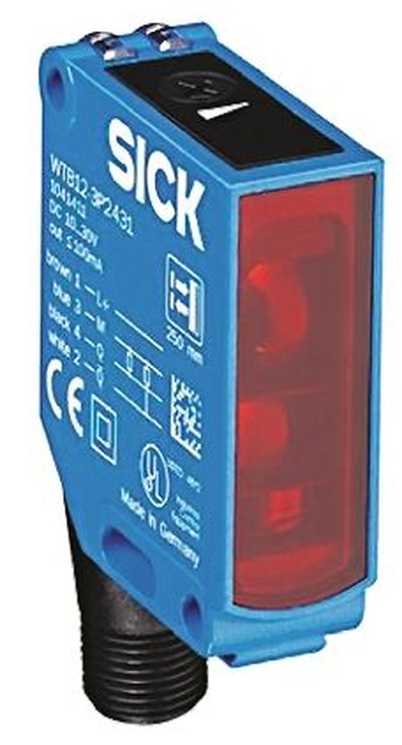 SICK Background Suppression Photoelectric Sensor, Block Sensor