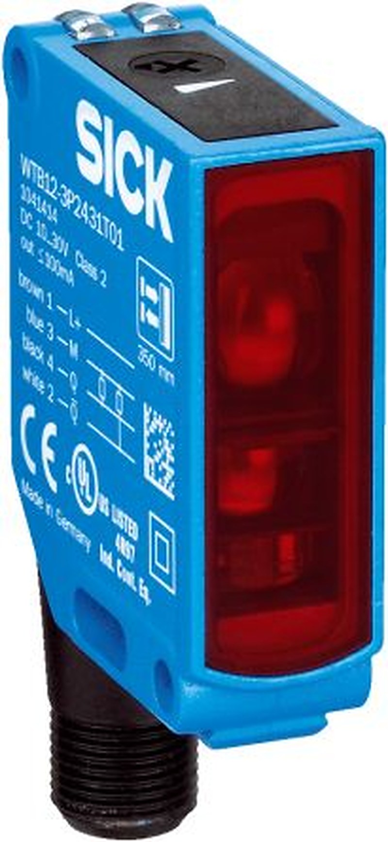SICK Background Suppression Photoelectric Sensor, Block Sensor