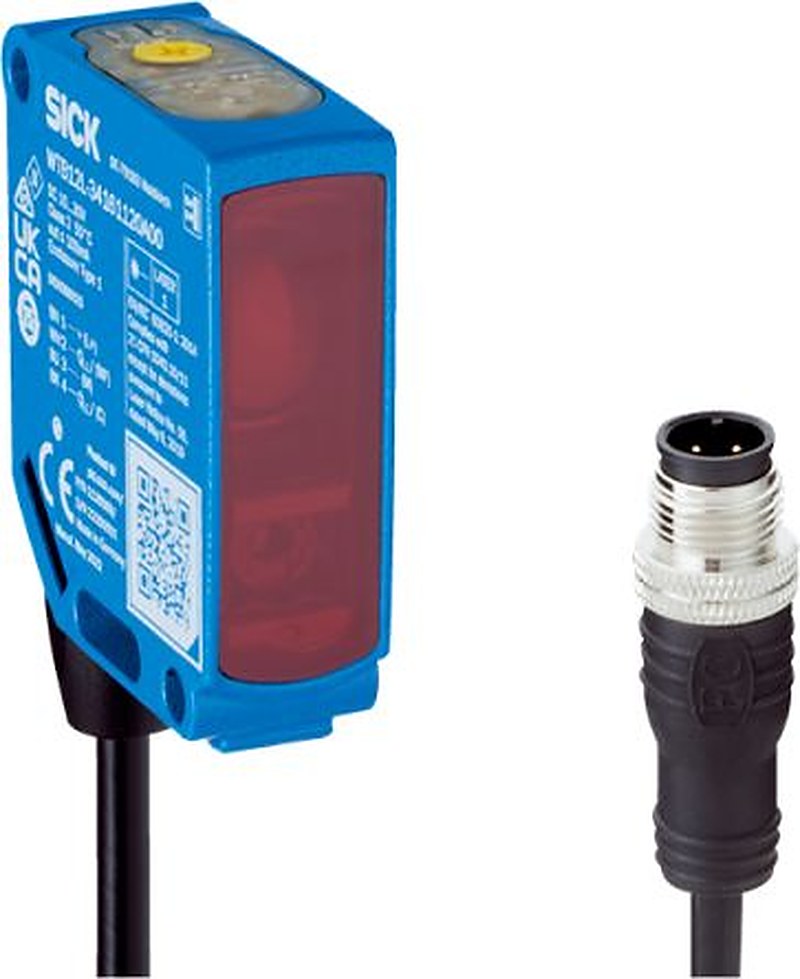 SICK Diffuse Photoelectric Sensor, Rectangular Sensor