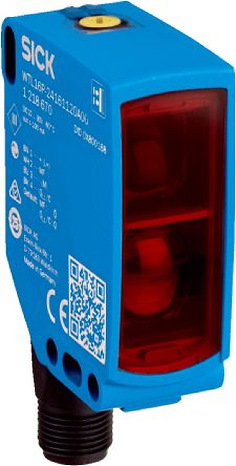 SICK Background Suppression Photoelectric Sensor, Block Sensor