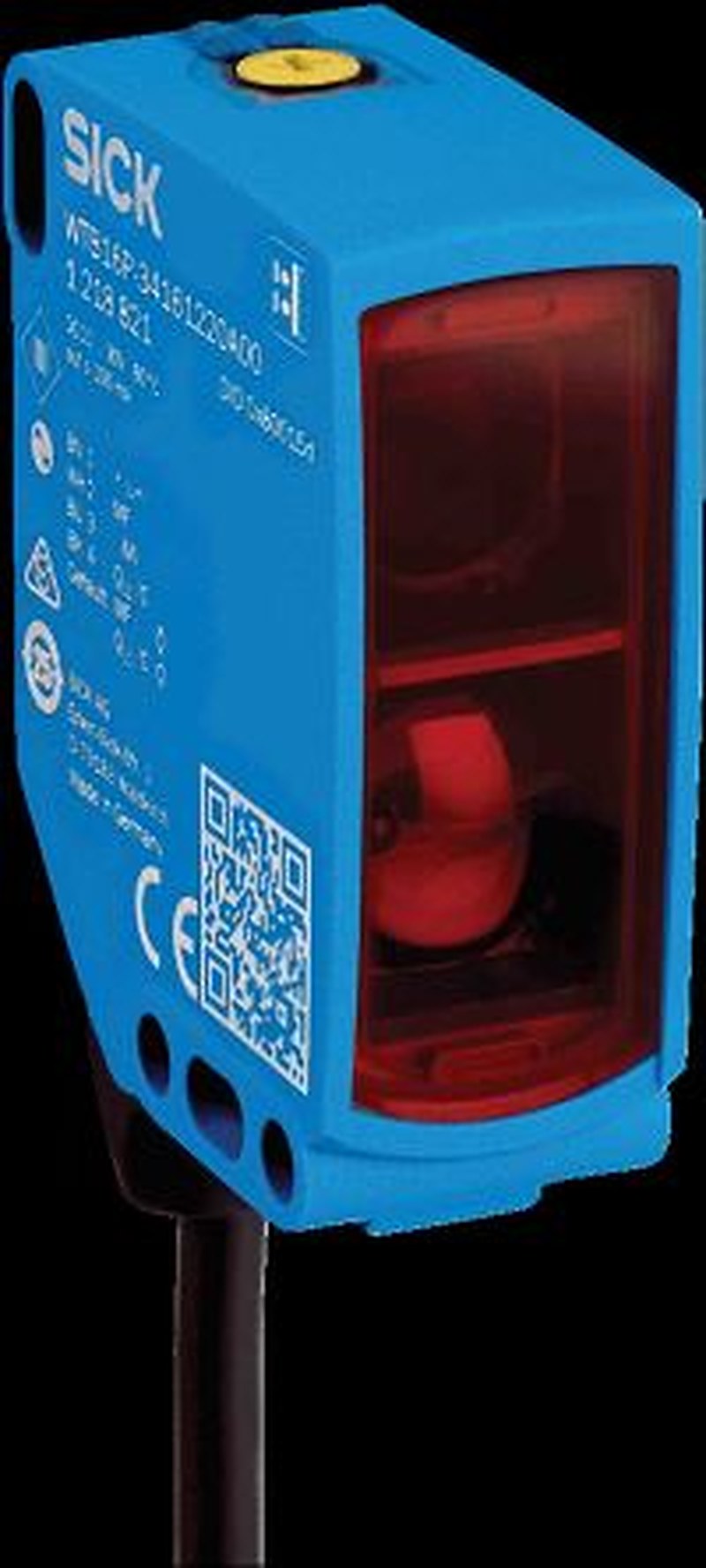 SICK Background Suppression Photoelectric Sensor, Rectangular Sensor