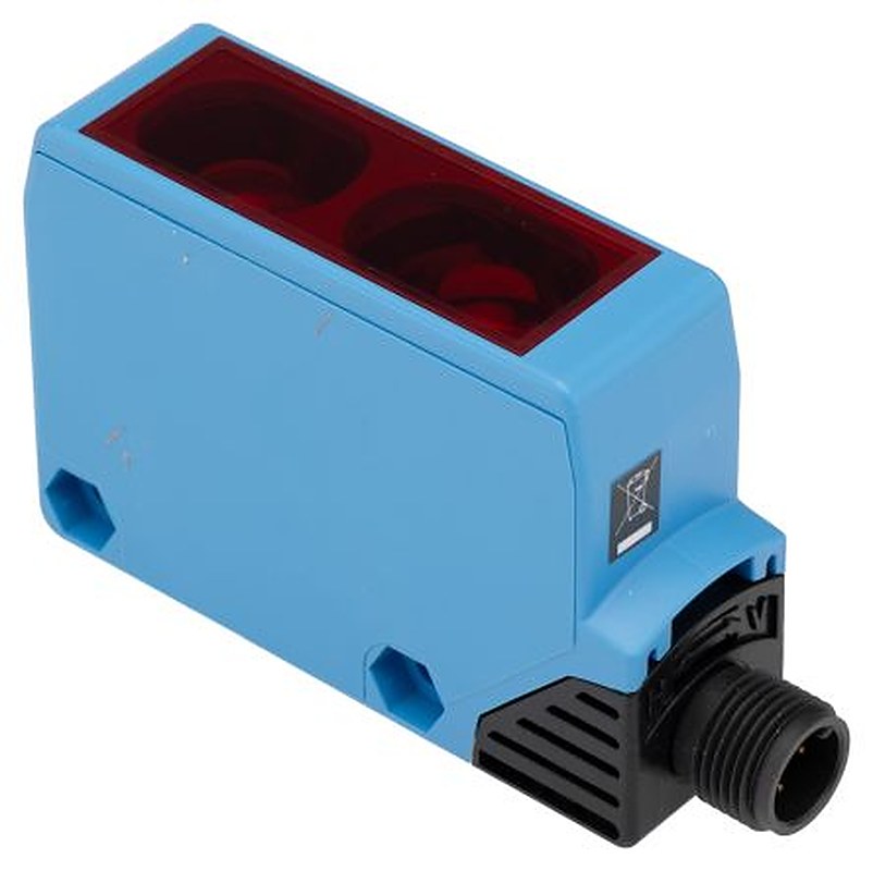 SICK Background Suppression Photoelectric Sensor, Block Sensor