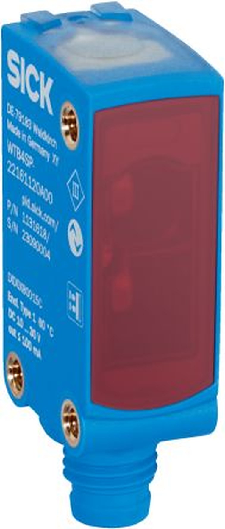 SICK Background Suppression Photoelectric Sensor, Rectangular Sensor