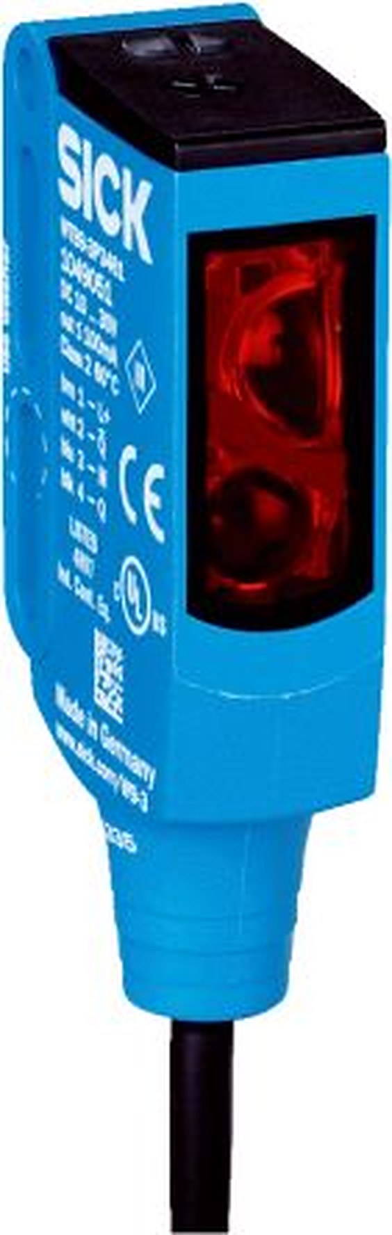 SICK Background Suppression Photoelectric Sensor, Rectangular Sensor