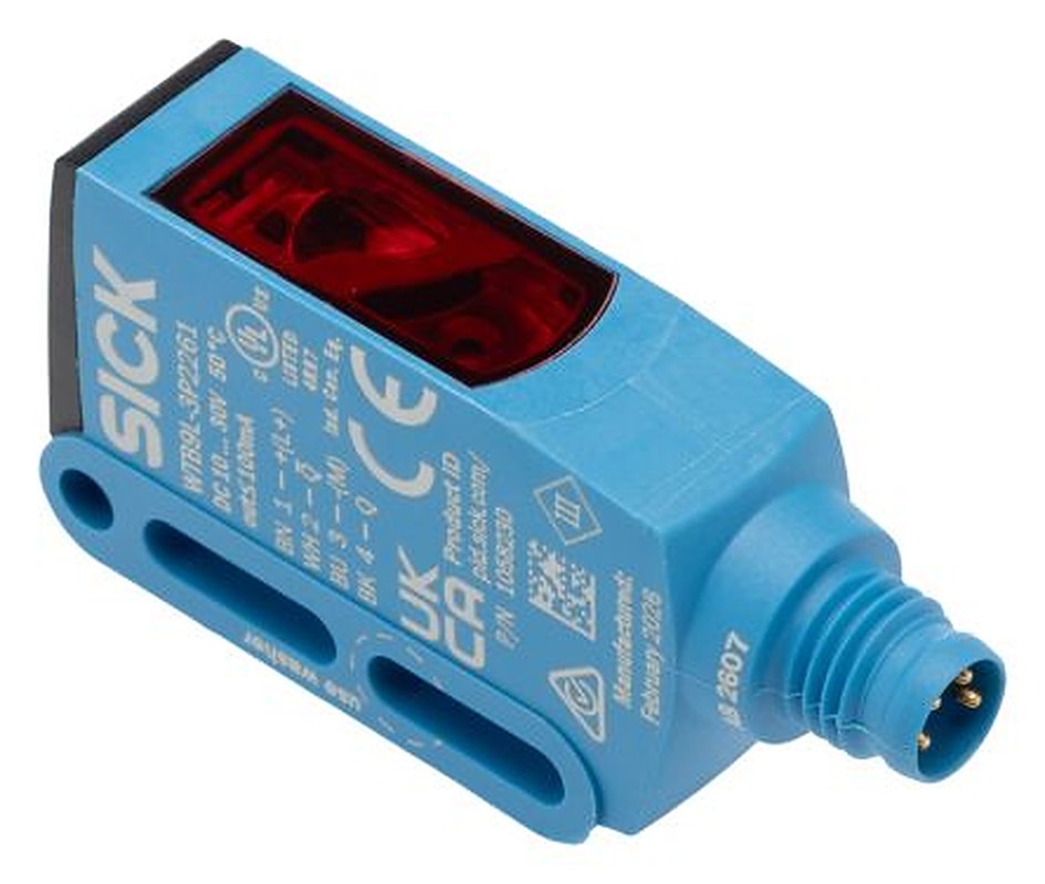 SICK Background Suppression Photoelectric Sensor, Rectangular Sensor