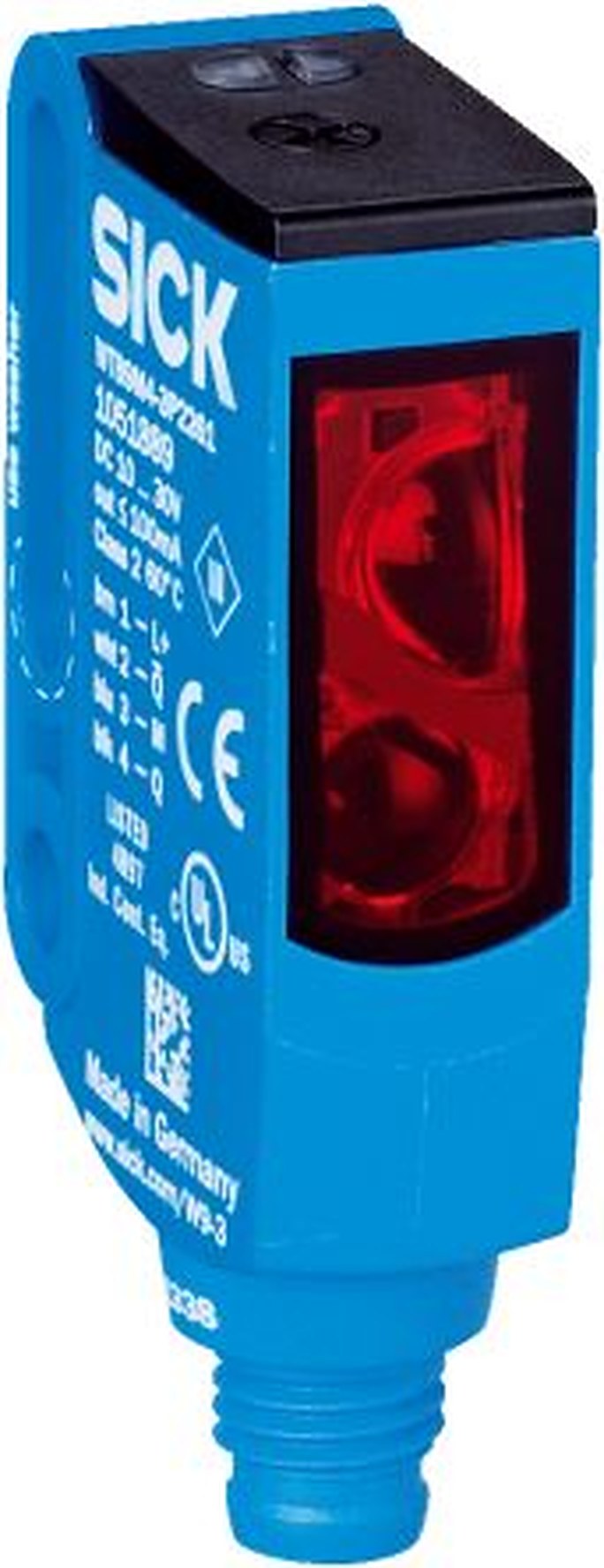 SICK Background Suppression Photoelectric Sensor, Block Sensor