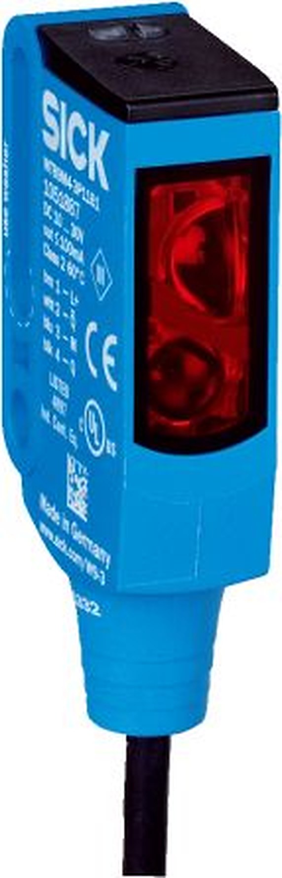 SICK Background Suppression Photoelectric Sensor, Block Sensor