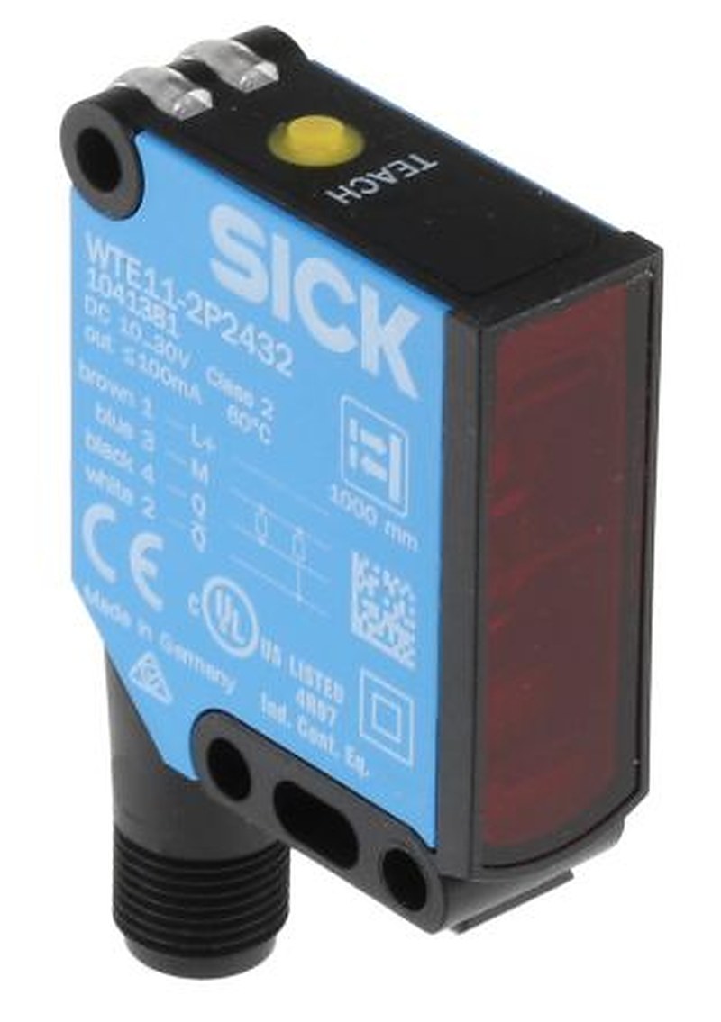 SICK Retroreflective Photoelectric Sensor, Block Sensor