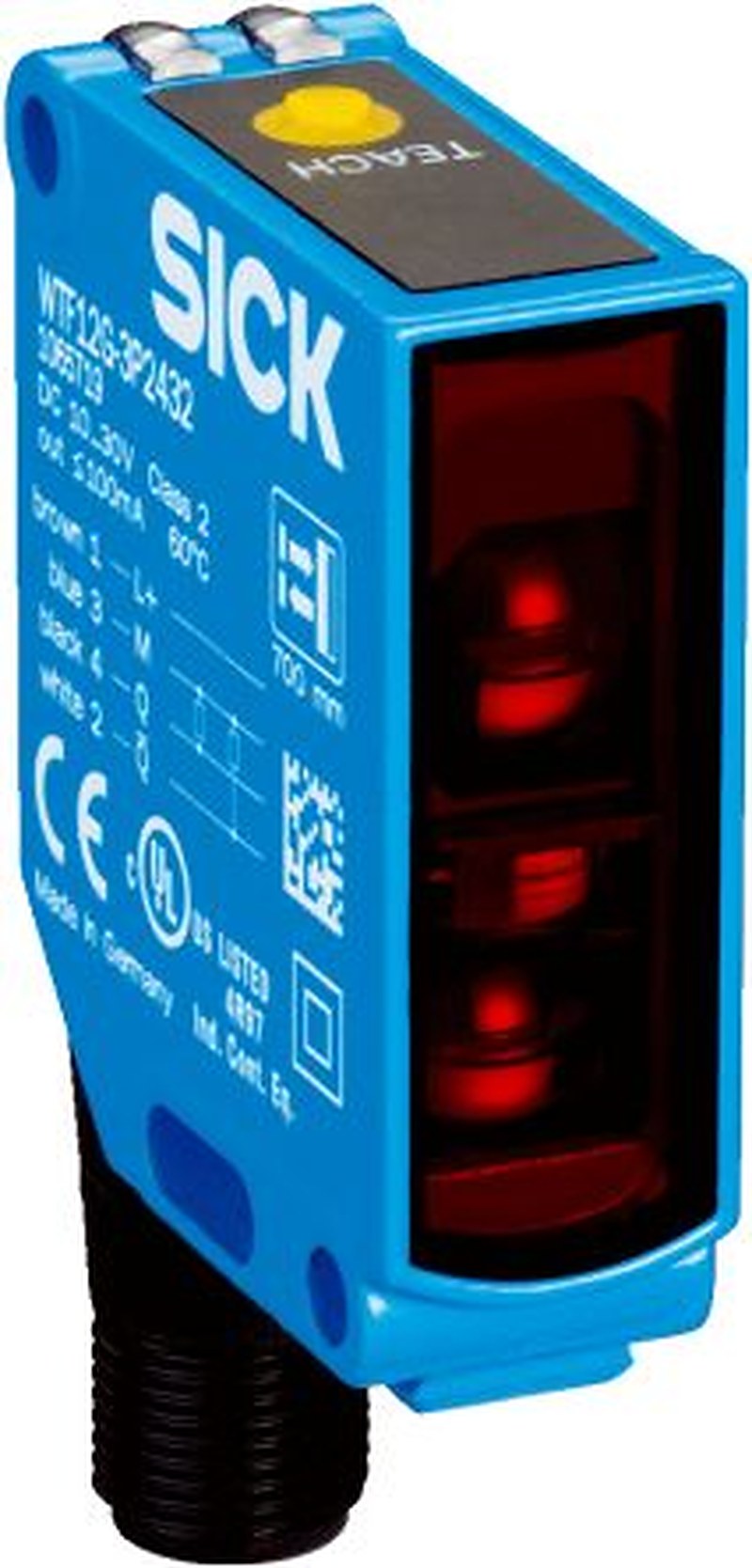 SICK Foreground Suppression Photoelectric Sensor, Block Sensor