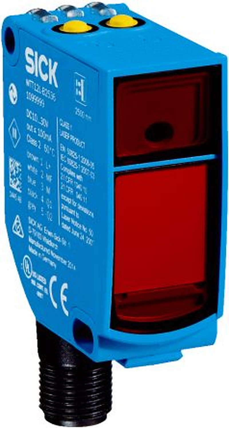 SICK Background Suppression Photoelectric Sensor, Block Sensor