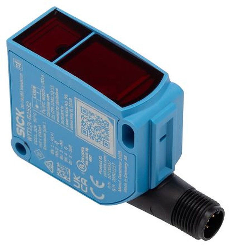 SICK Background Suppression Photoelectric Sensor, Rectangular Sensor