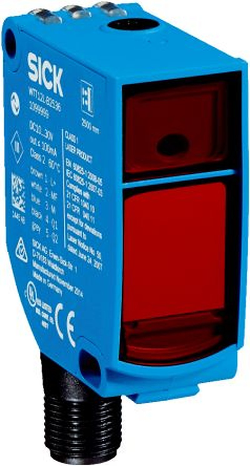 SICK Background Suppression Photoelectric Sensor, Block Sensor