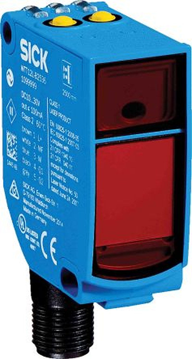 SICK Background Suppression Photoelectric Sensor, Rectangular Sensor