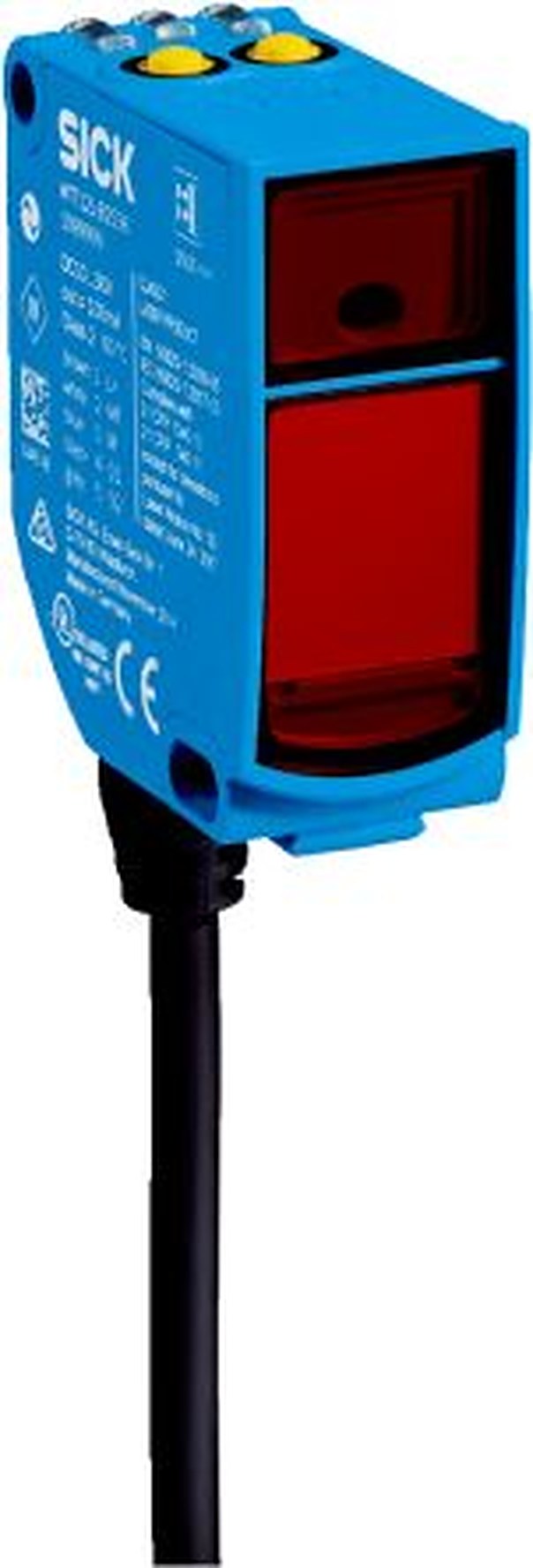SICK Background Suppression Photoelectric Sensor, Rectangular Sensor
