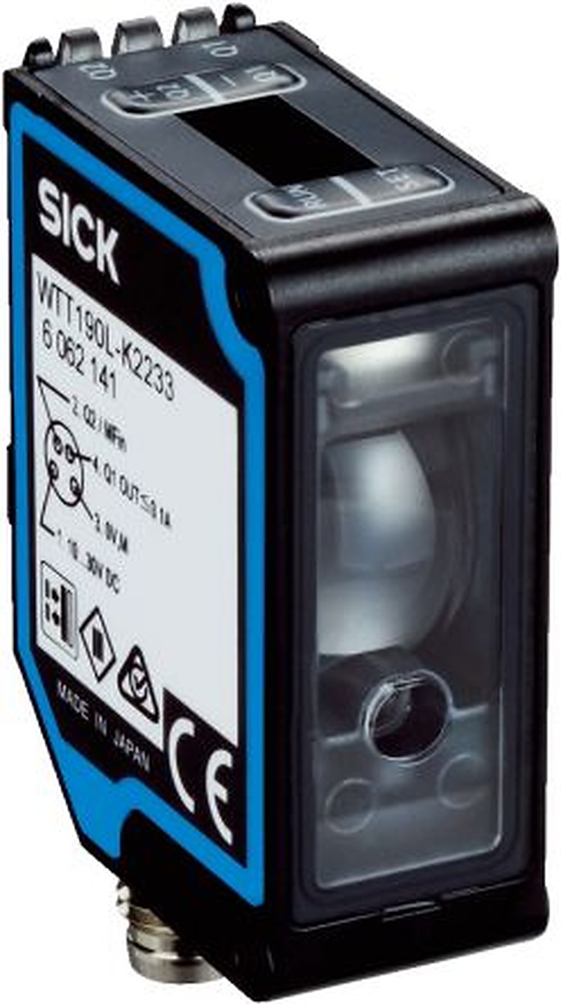 SICK Background Suppression Photoelectric Sensor, Block Sensor